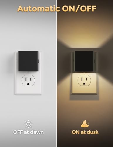 DORESshop Night Lights Plug into Wall, Plug in Night Light 3000K - Image 3
