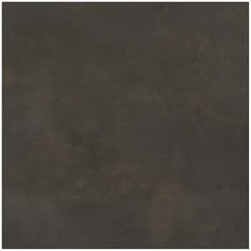 JSEVEM 16"×118" Thick Darker Black Brown Tan Grey Rusty Concrete Wallpaper Peel by JSEVEM