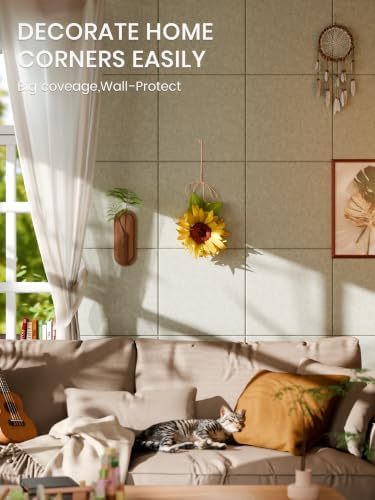 Bumusty 36"x 24" Large Felt Bulletin Board Tiles - Image 4