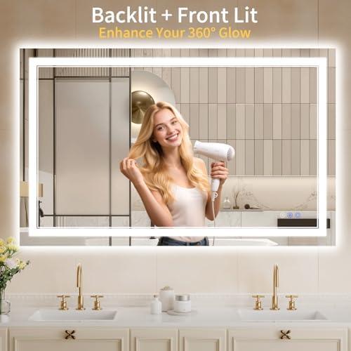 40"x48" LED Bathroom Mirror - Image 2