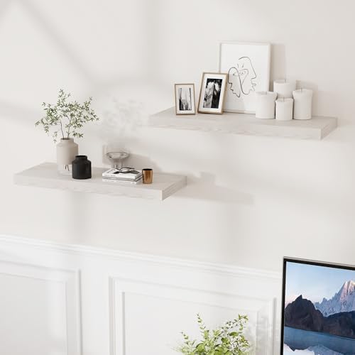 Fun Memories Floating Shelves 24 Inch Long, 9.3 Inch Deep Floating Shelf - Image 2