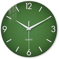 XFM Modern Green Wall Clock Battery Operated 16 Inch Silent by XFMWallClock