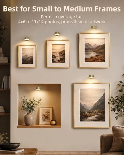 Picture Lights for Wall, Rechargeable Magnetic - Image 5