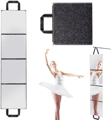 Foldable Acrylic Full Length Mirror by Unknown