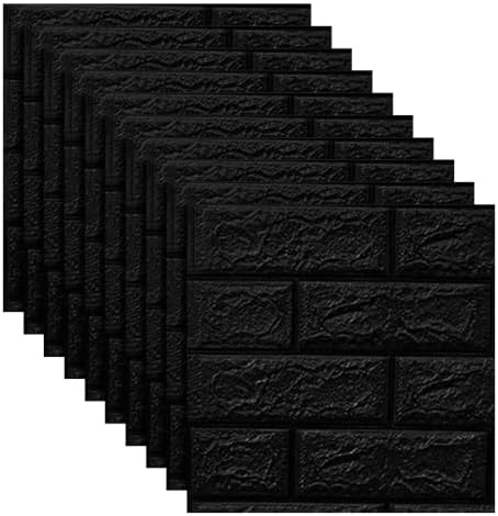 10PCS 3D Brick Wall Panel by LKXHarleya