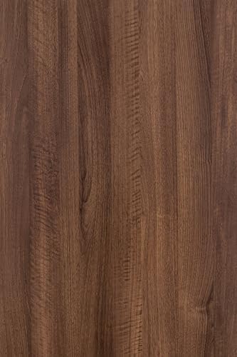 Walnut Wood Grain Contact Paper Peel and Stick Wood Wallpaper Removable by HolomeyWallpaper