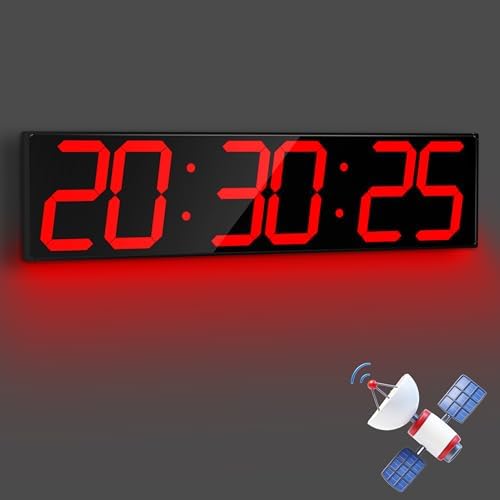 CHKOSDA Large Digital Wall Clock 28 Inch by CHKOSDA