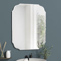 18" x 24" Silver Wall Mirror Beveled Edge Frameless Mirrors by GOAND