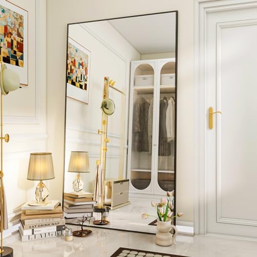 VooBang Oversized Full Length Mirror, Aluminum Alloy Frame Full Body Mirror - Image 2