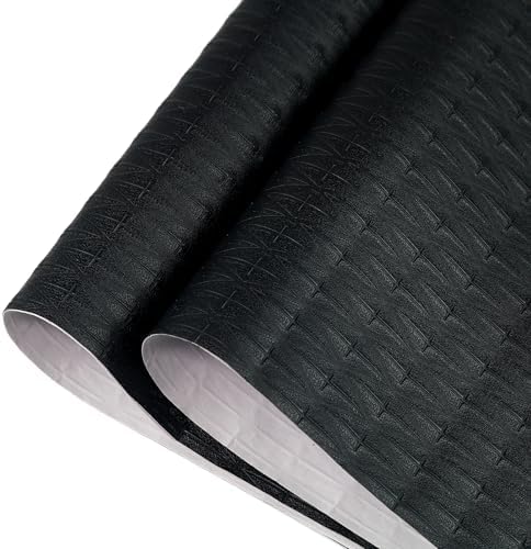 3D Peel and Stick Wallpaper, 15.7" X 118.1" Black Diamond Pattern - Image 3