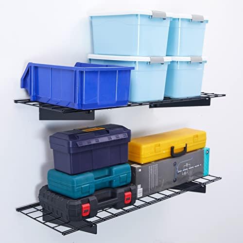 Wallmaster 15x45 Garage Wall Mount Shelves Heavy Duty Storage Shelves - Image 7