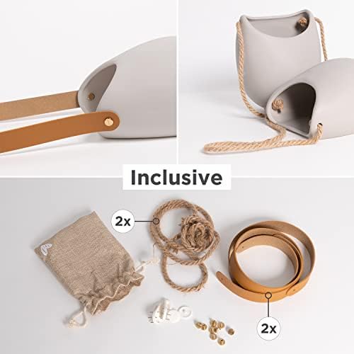 Kazai. Wall Planters -Ellie- | Hanging Ceramic Plant Pots 2 Pieces | Wall - Image 2