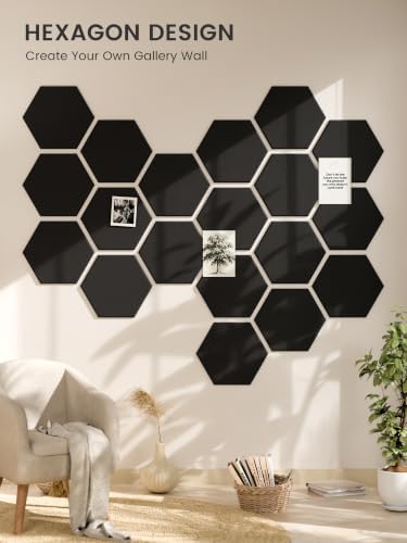 Fluxynara Extra Large 12-Pack Felt Bulletin Board Tiles - Image 6