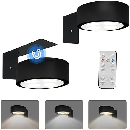 2-Pack Picture Light for Paintings Battery Operated Art Light by Xuolder