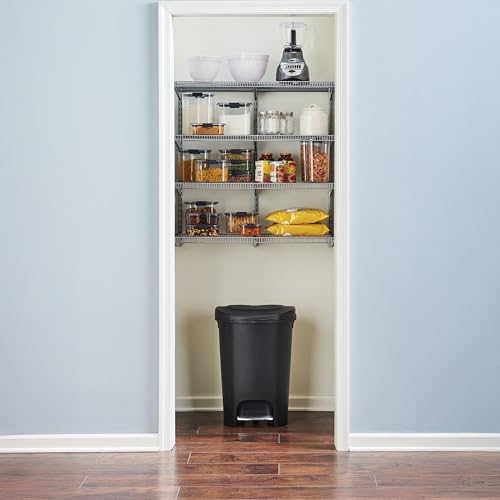 Rubbermaid 36" Pantry Organization Shelf System, Direct Wall Mount, 4 Shelves - Image 5