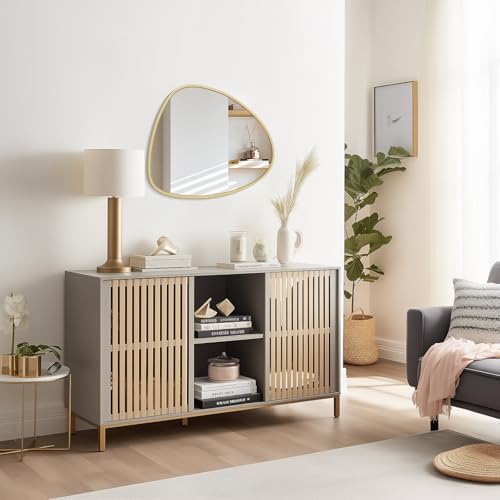 WallBeyond Asymmetrical Mirror, Irregular Wall Mirror, Wall Mirrors Decorative - Image 3