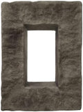 Universal Electrical Cover for EverStone Faux Stone Siding Panels, Smolder Color by EkenaMillwork