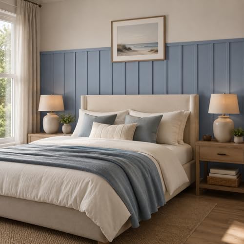 Paulownia Wood Wall Panel Board Batten Panel Kit 13 ft x 5.5 ft - Image 6