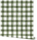 Spoonflower Green Fall Plaid Peel and Stick Wallpaper by Spoonflower