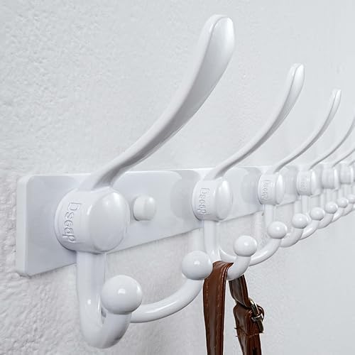 Dseap Coat Rack Wall Mount 37 Inch, Heavy Duty 12-Gauge Base vs Flimsy 1mm - Image 2