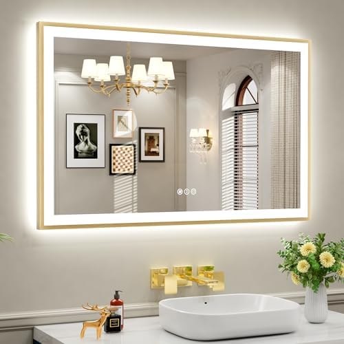 55x36 Inch LED Bthroom Mirror by ISTRIPMF