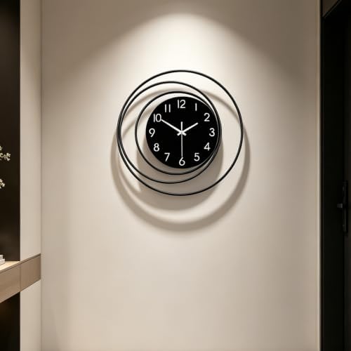Dankeit 20inch Decorative Wall Clock, Silent Non-Ticking Quality Quartz Battery - Image 7