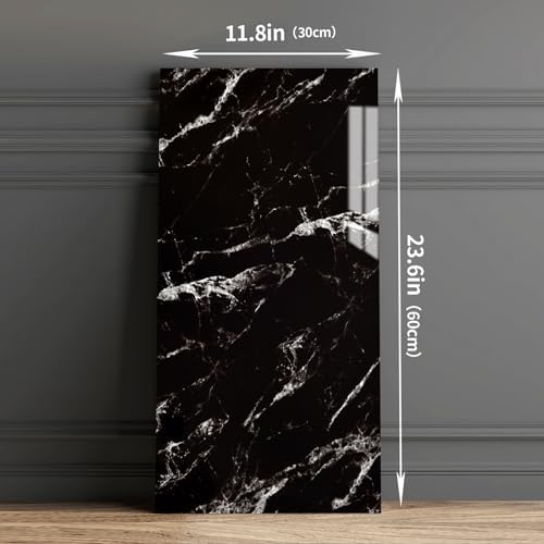 Haimin 3D Wall Panels Peel and Stick Marble Look Tile Backsplash, 20 Pack - Image 4
