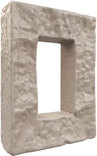 Universal Electrical Cover for EverStone Faux Stone Siding Panels, Sea Shell - Image 2