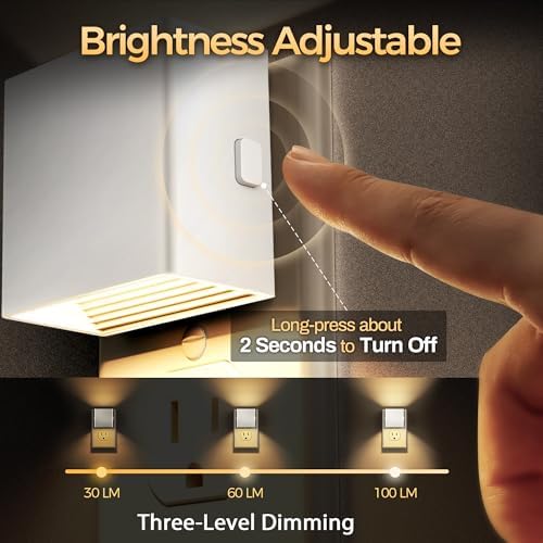 DORESshop Night Lights Plug into Wall, Plug in Nightlight - Image 2