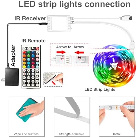 DAYBETTER LED Strip Lights 100ft, Smart Lighting - Image 2