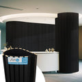 Art3d Roll-Flat Design Acoustic Wood Slat Wall Panel by Art3d
