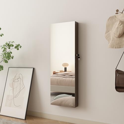 Full Length Mirror Jewelry Cabinet Organizer - Image 4