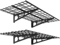 FLEXIMOUNTS 2-Pack 2x4ft 24-inch-by-48-inch Wall Shelf Garage Storage Rack Wall by FLEXIMOUNTS