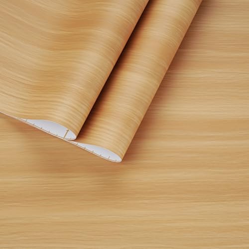 Light Oak Wood Contact Paper Peel and Stick Natural Oak Wooden Wallpaper - Image 7