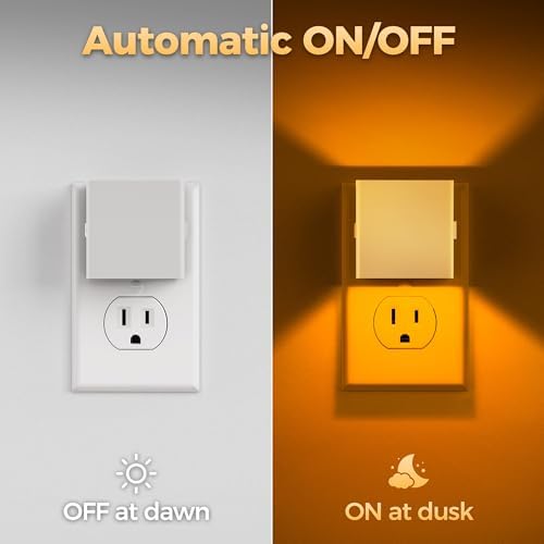 DORESshop LED Night Lights Plug into Wall, Plug in Nightlight - Image 3