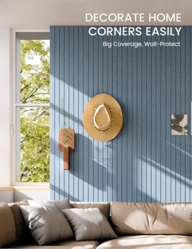 Fluxynara 36" x 24" Large Felt Bulletin Board，Coastal Haze - Image 3