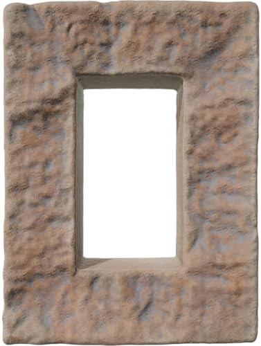 Universal Electrical Cover for EverStone Faux Stone Siding Panels, Grand Canyon by EkenaMillwork
