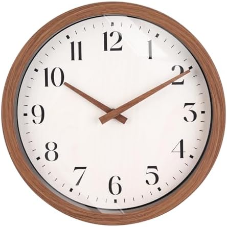 Topkey 12 Inch Silent Wall Clock by Topkey