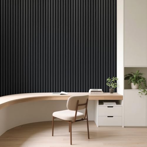 Art3d Roll-Flat Design Acoustic Wood Slat Wall Panel - Image 4
