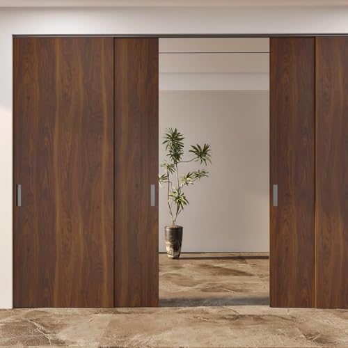 BOMENG Dark Brown Walnut Wood Grain Contact Paper Peel and Stick Wallpaper - Image 2
