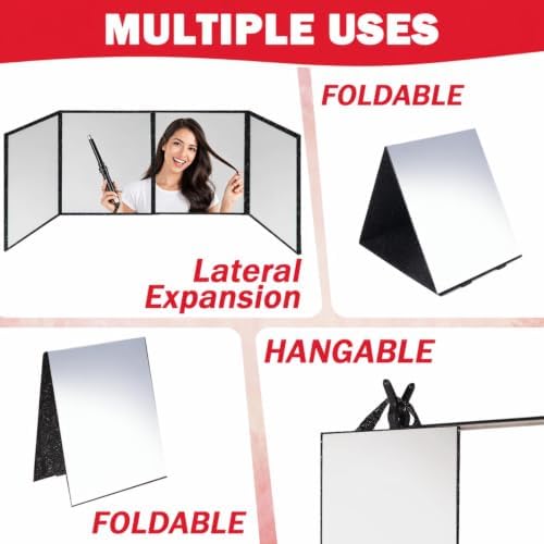 Foldable Acrylic Full Length Mirror - Image 3