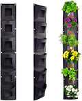 6 Pocket Vertical Grow Bag, Hanging Wall Garden Planter, Indoor Outdoor by CHARGUY