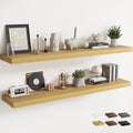72 Inch Floating Shelves for Wall by Marsmiles