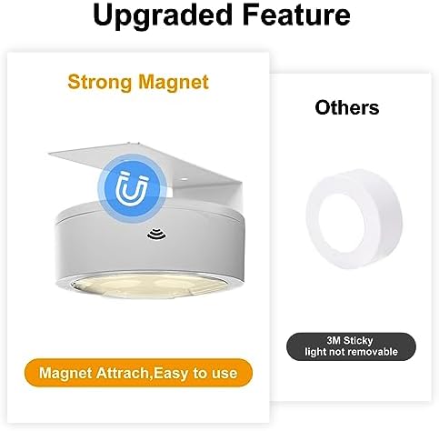Xuolder Battery Operated Picture Lights Remote Wireless Magnetic Home Decor - Image 5