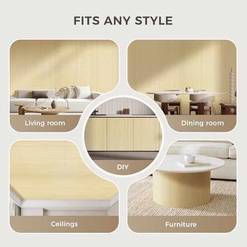 OUZUGIE 2 Pack 96x24 Inch Natural Bamboo Wall Panel - Image 4
