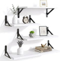 YGEOMER 4 Different Sizes Floating Shelves by YGEOMER