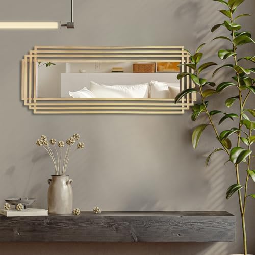 42"x16" Rectangle Decorative Mirror - Image 5