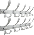 Dseap Coat Rack Wall Mount, Heavy Duty 12-Gauge Base vs Flimsy 1mm, by Dseap