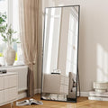 VooBang Full Length Mirror, Aluminum Alloy Frame Full Body Mirror, Standing by VooBang