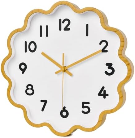 HZDHCLH Wall Clocks Battery Operated 12 Inch Cloud Shaped Wall Clock Silent Non - Image 2